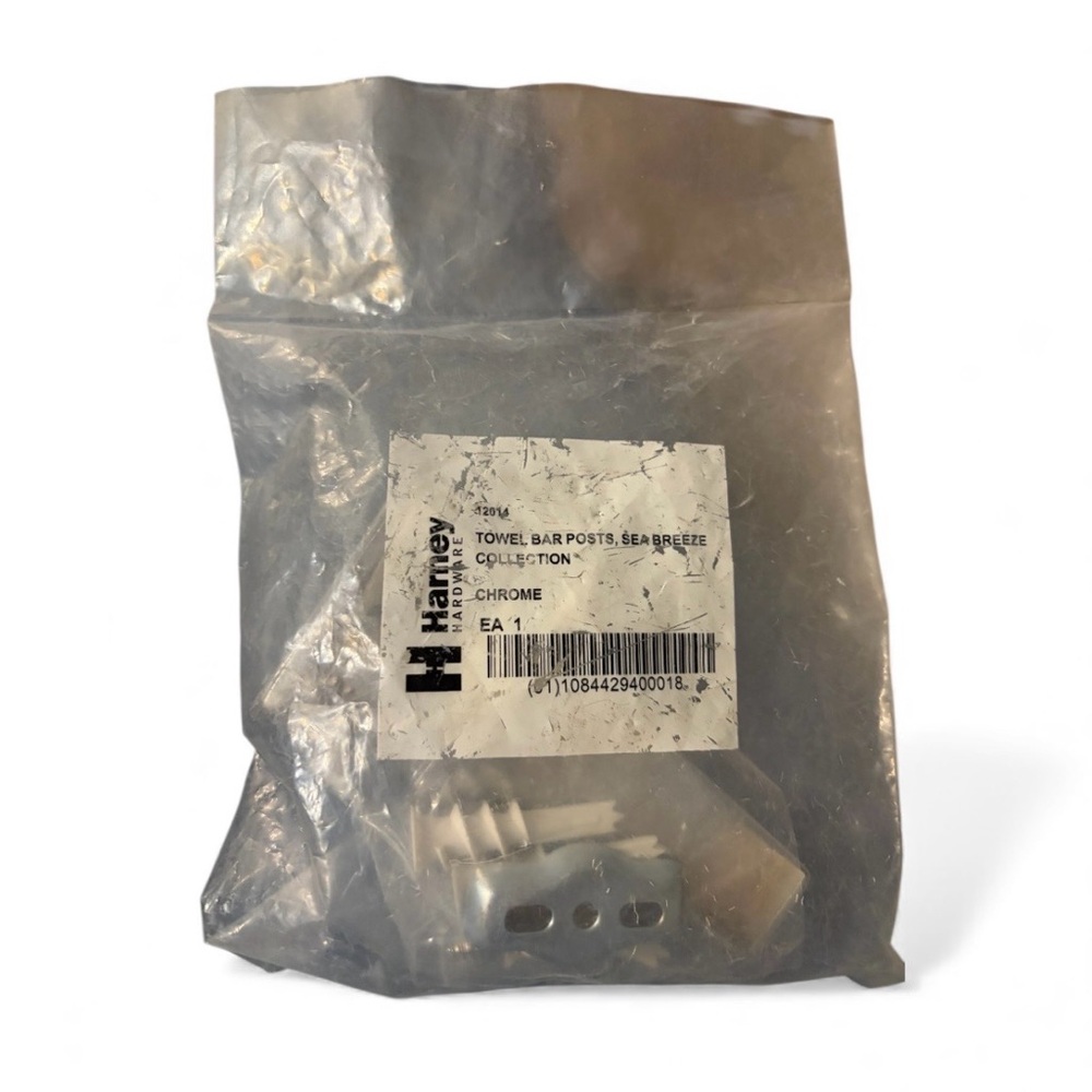 Harney Towel Bar Posts, Sea Breeze Collection, Posts Only NWT